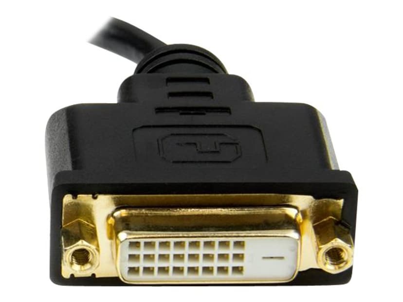 Startech Mini HDMI to DVI-D Adapter M/F 0.2032m DVI-D Naaras Mini HDMI Uros