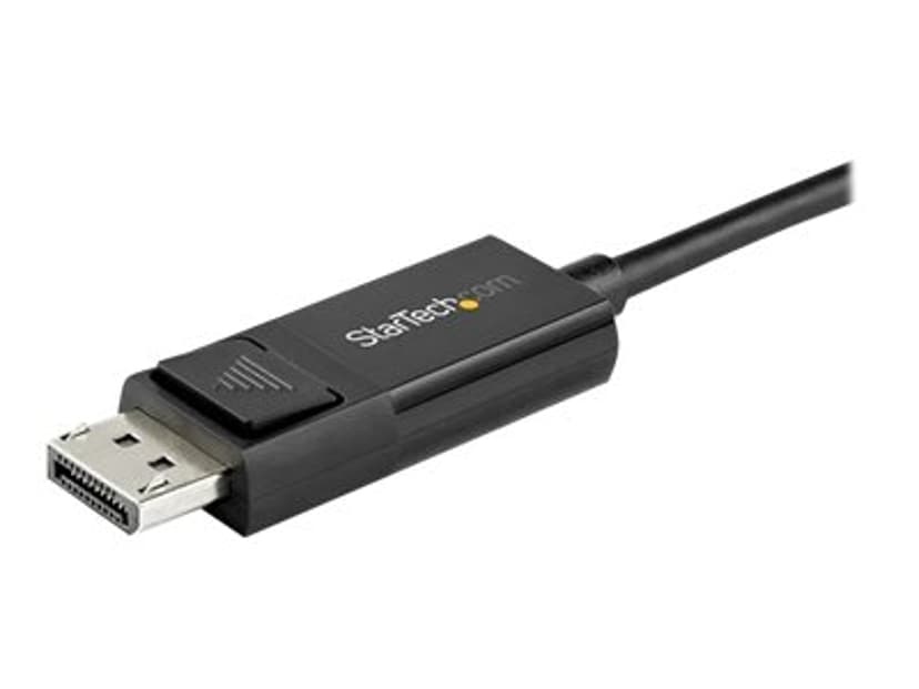 Startech USB-C cabel 8K 60Hz/4K 1m USB Type-C DisplayPort Musta