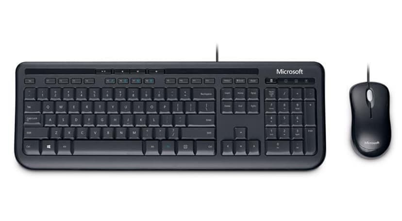 Microsoft Desktop 600 For Business Nordisk Tastatur- og mussett