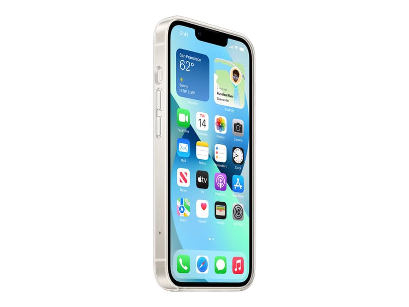Apple Clear Case With Magsafe iPhone 13 Läpinäkyvä
