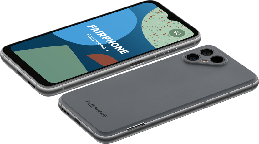 Fairphone 4 128GB Kaksois-SIM Harmaa