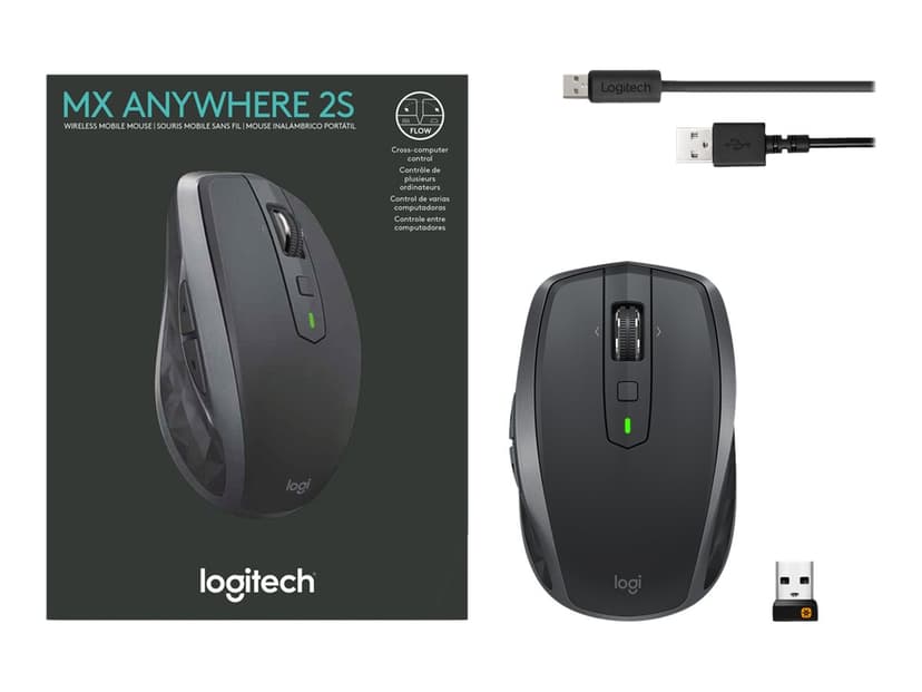 Logitech MX Anywhere 2S RF Wireless + Bluetooth 4000dpi