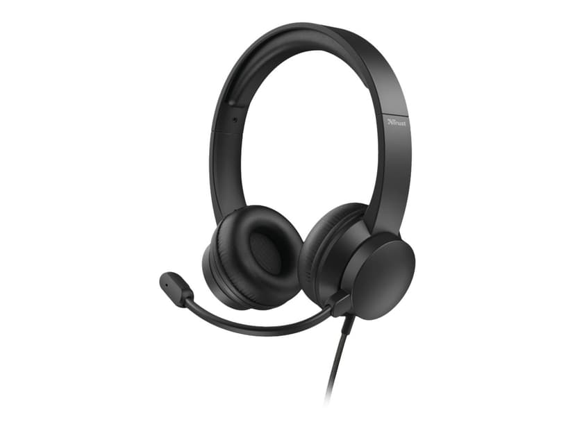 Trust HS 200 USB headset Headset USB A Stereo Zwart 24186