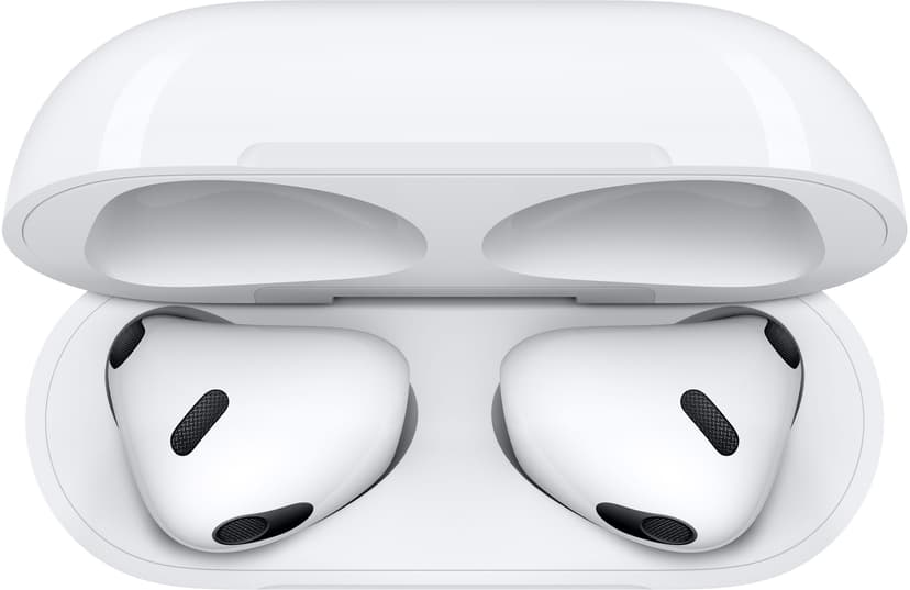 Apple AirPods generation) with MagSafe Charging Case Ægte trådløse øretelefoner Hvid (MME73DN/A) | Dustin.dk