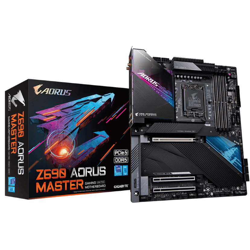 Gigabyte Z690 Aorus Master DDR5 Laajennettu ATX Emolevy