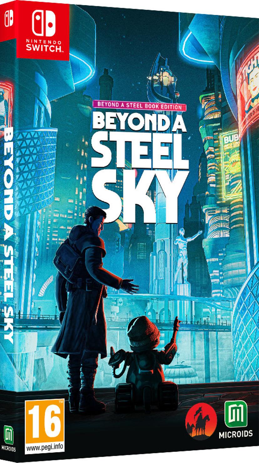 Sony Microids Beyond a Steel Sky - Steel Book Edition Steelbook Monikielinen Nintendo Switch