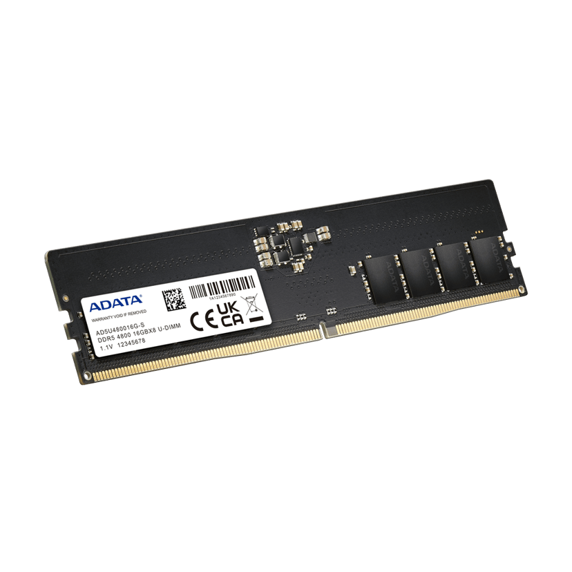 Adata Memory Module 16GB 4800MHz CL40 DDR5 SDRAM DIMM 288 nastaa