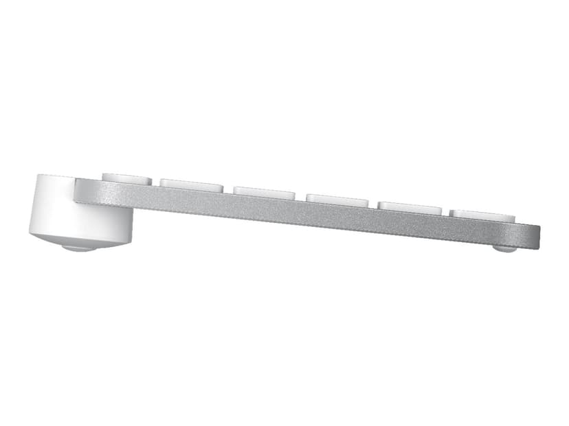 Logitech MX Keys Mini Trådlös Nordisk Grå, Vit Tangentbord