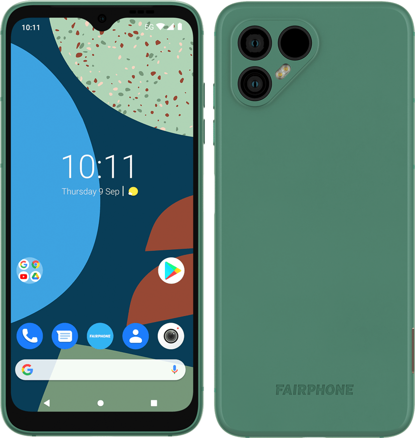 Fairphone 4 256GB Kaksois-SIM Vihreä