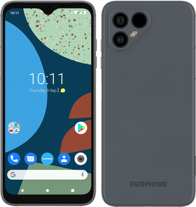 Fairphone 4 256GB Kaksois-SIM Harmaa