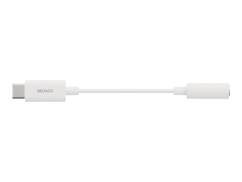 Deltaco USBC-1145 24 pin USB-C Han Minitelefon 3,5 mm 4-pæl Hun