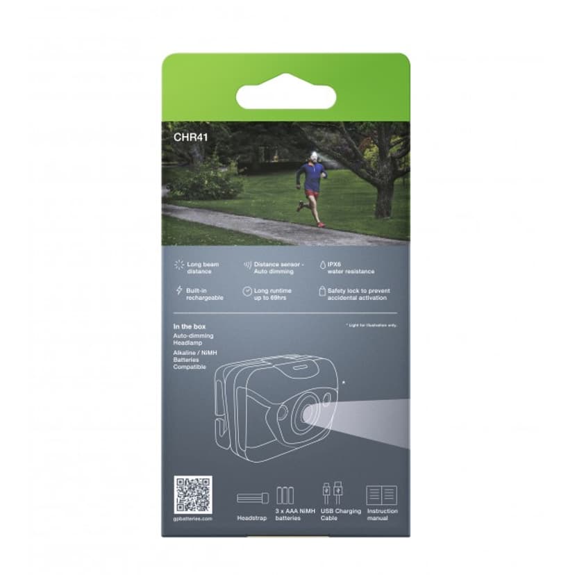 GP Discovery Pannlampa CHR41 300 Lumen