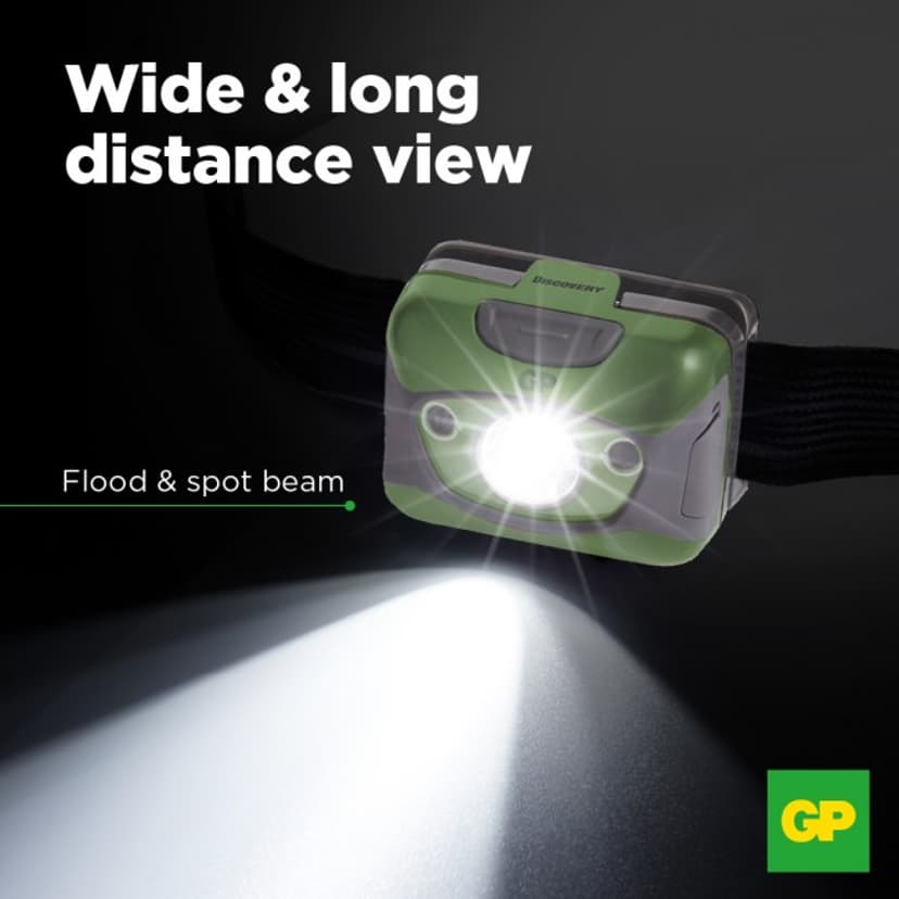 GP Discovery Pannlampa CHR41 300 Lumen