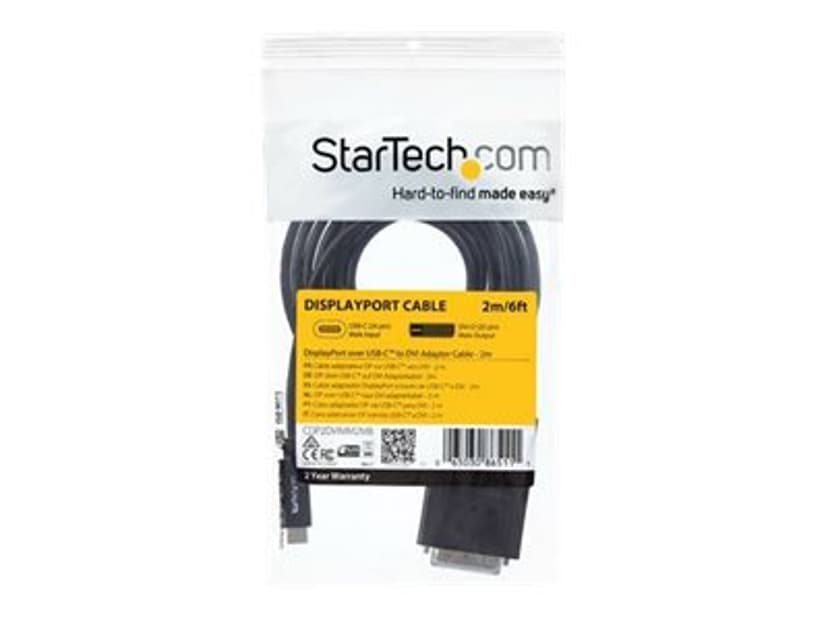Startech USB C to DVI Adapter ekstern videoadapter