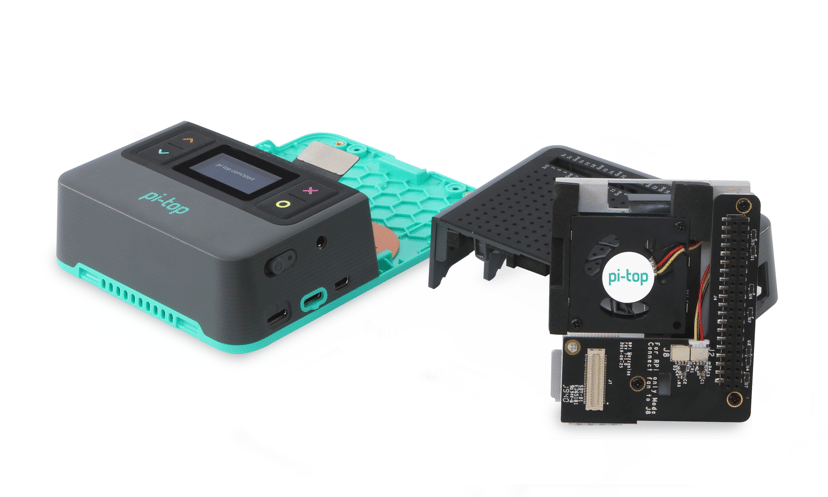 Pi-Top Development Board Case For Raspberry Pi 4 Black