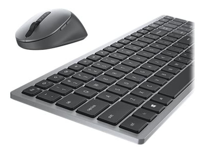 Dell Wireless Keyboard and Mouse Combo KM7120W Toetsenbord en muis set (KM7120W-GY-INT) | Dustin.nl