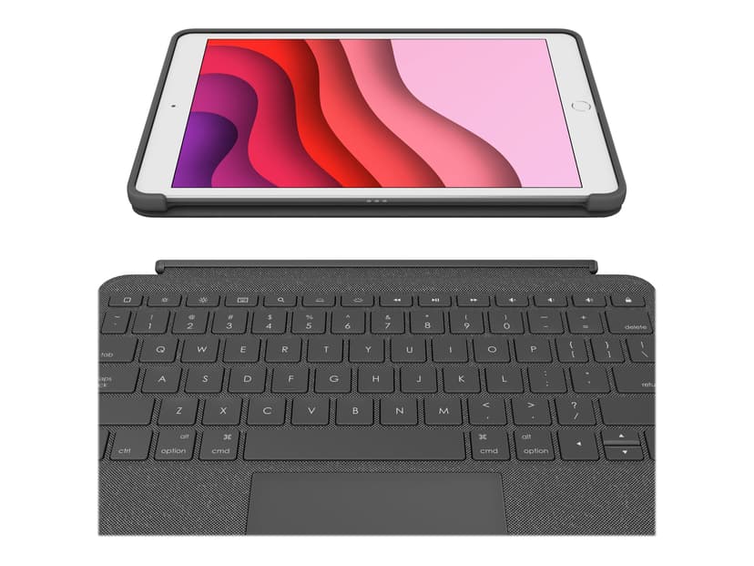 Logitech Combo Touch For Ipad 7/8/9Th Gen Kablet Pan Nordic Grå Tastatur og folioveske