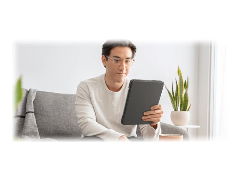 Logitech Combo Touch for iPad Pro 1/2/3 & 4 Gen 11" Langallinen, Apple Smart connector Pohjoismainen Harmaa Näppäimistö- ja kalvokotelo