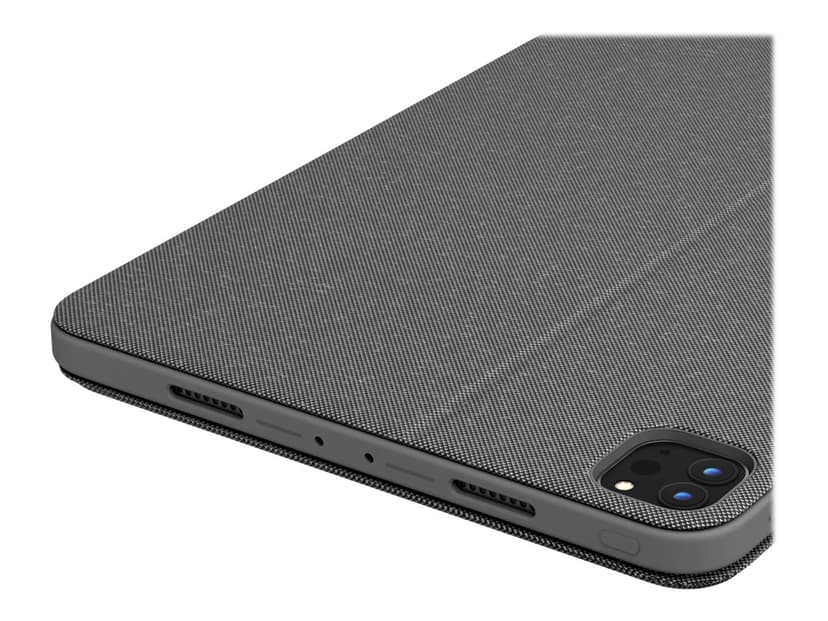 Logitech Combo Touch for iPad Pro 1/2/3 & 4 Gen 11" Langallinen, Apple Smart connector Pohjoismainen Harmaa Näppäimistö- ja kalvokotelo