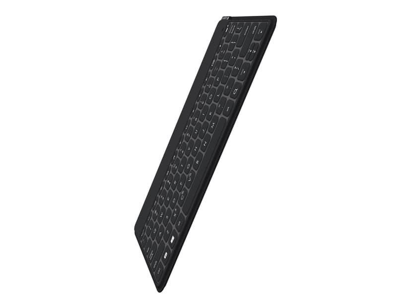 Logitech Keys-To-Go Keyboard Black Langaton, Bluetooth Pohjoismaat Musta Näppäimistö