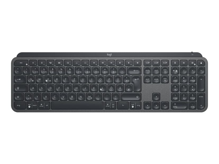 Logitech MX Keys Trådlös Nordisk Tangentbord
