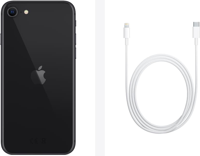 Apple iPhone SE (2020) 128GB Musta