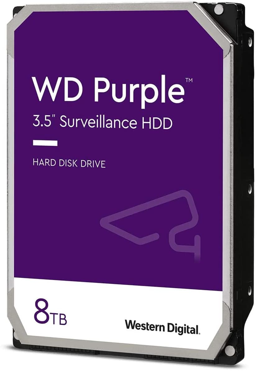 WD Purple 3.5" 5640r/min Serial ATA III 8000GB HDD