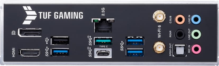 ASUS Tuf Gaming B660-plus Wifi D4 Ddr4 S-1700 ATX ATX Emolevy