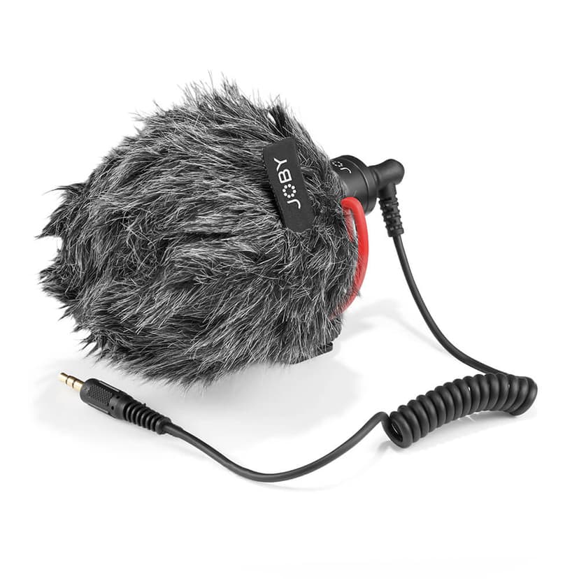 Joby Wavo Mobile 3.5mm Microphone Musta, Punainen