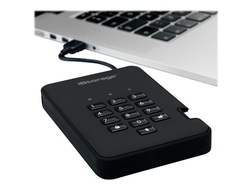 Istorage Diskashur2 256-bit 2TB Svart