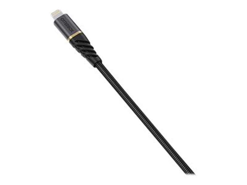 Otterbox Premium USB-C to Lightning cable 2m Musta