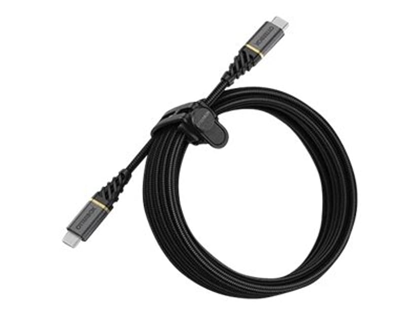Otterbox Premium USB-C to USB-C Cable 3m Glamour-musta