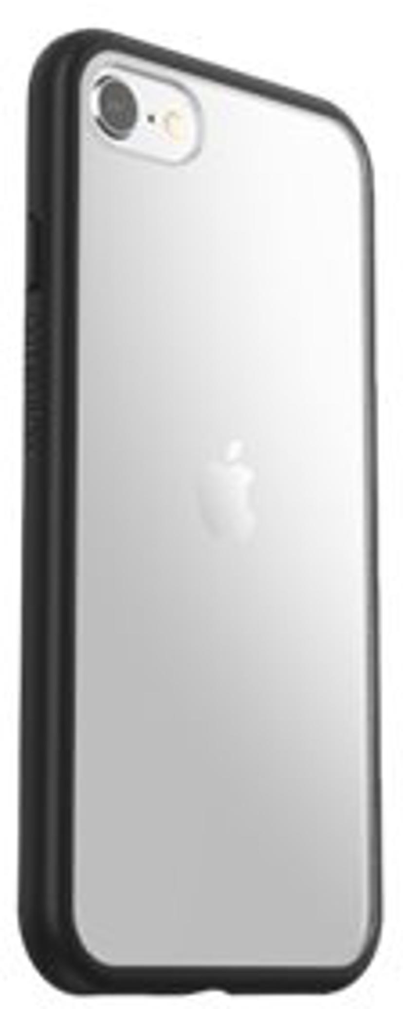 Otterbox React Series iPhone SE 2020/7/8 Läpinäkyvä, Musta