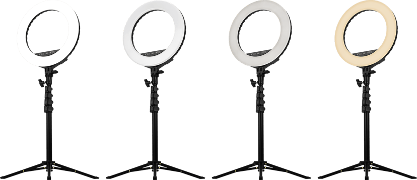 STREAMPLIFY Light 14 Ring Light, 35,6 cm, 230 V – musta
