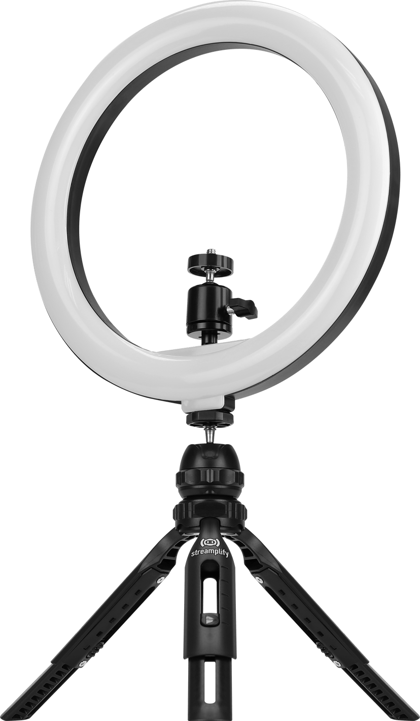 STREAMPLIFY Light 10 Ring Light 25,4 cm 5V USB – Black