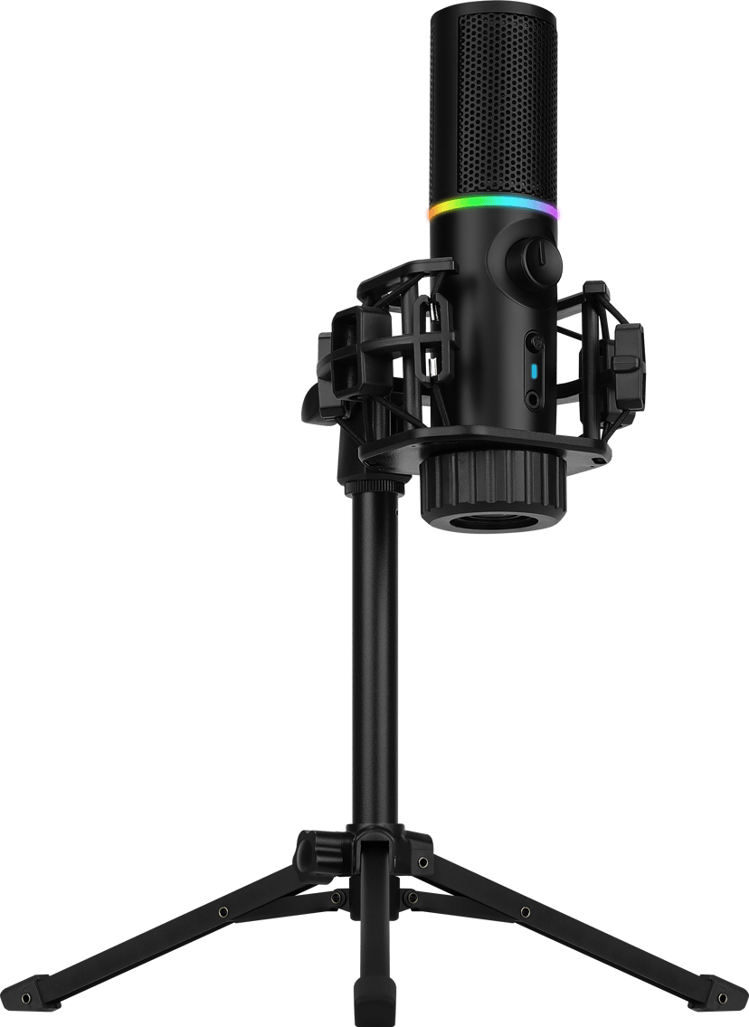 STREAMPLIFY MIC RGB -kolmijalkamikrofoni