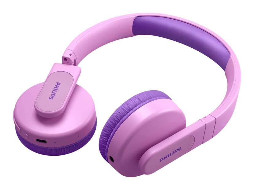 Philips K4206 Kids Wireless Hodetelefoner 3,5 mm jakk Stereo Rosa