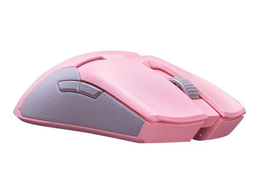 Razer Viper Ultimate Quartz med laddningsdocka Kabelansluten, Trådlös 20000dpi Mus Rosa