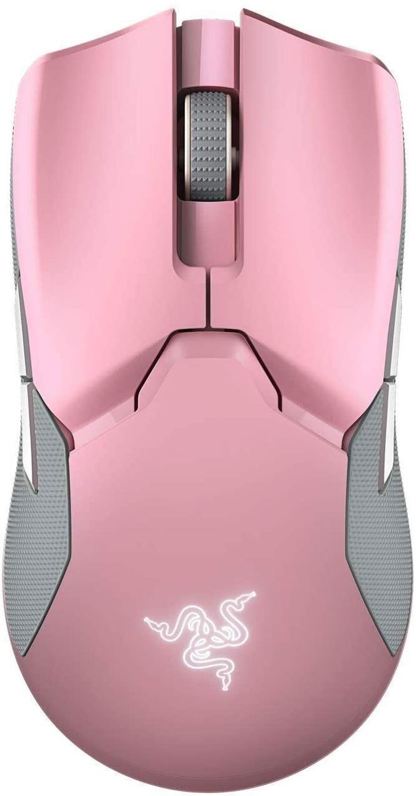 Razer Viper Ultimate Quartz med laddningsdocka Kabelansluten, Trådlös 20000dpi Mus Rosa