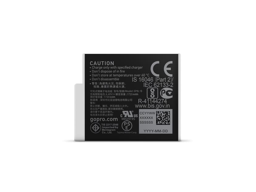 GoPro Enduro Batteri (HERO12/11/10/9 Black)