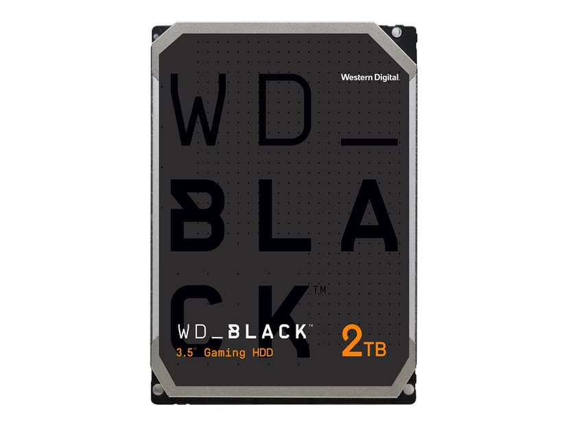 WD Black 2Tt 3.5" 7200kierrosta/min Serial ATA-600