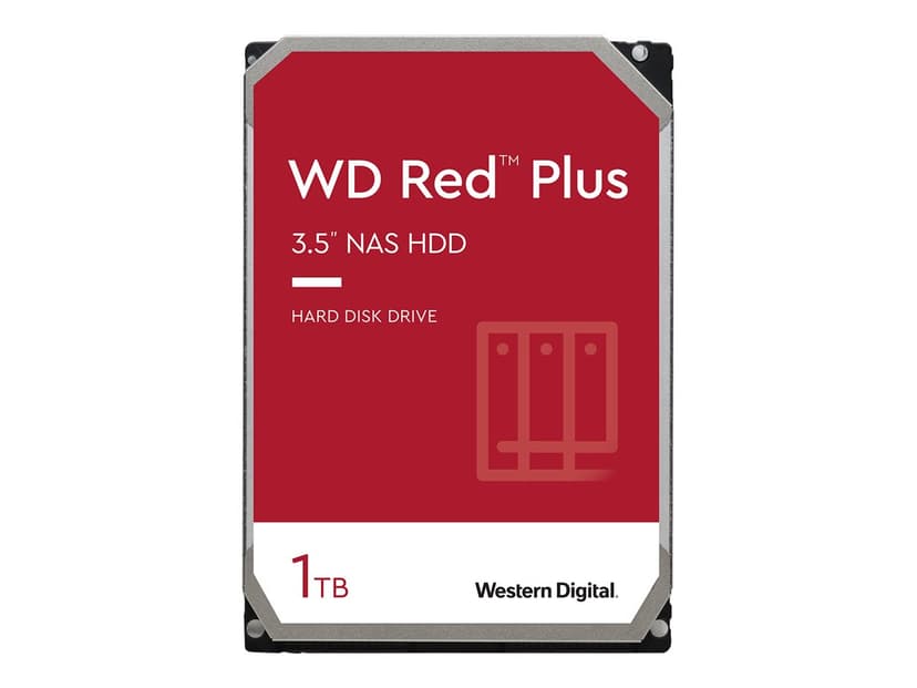 WD Red Plus 1Tt 3.5" Serial ATA-600
