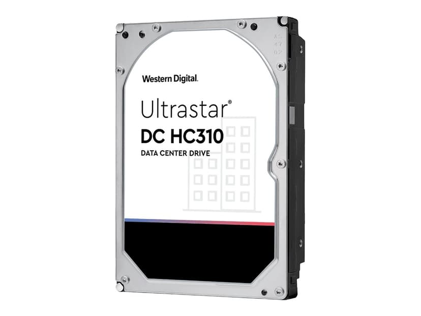 WD Ultrastar DC HC310 6Tt 3.5" 7200kierrosta/min Serial ATA-600