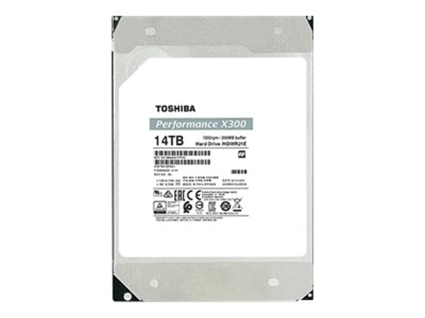 Toshiba X300 Performance 14Tt 3.5" 7200kierrosta/min Serial ATA-600