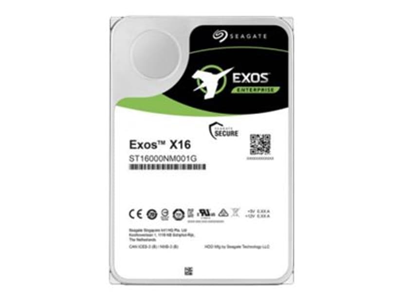 Seagate Exos X16 3.5" 7200r/min SATA 6.0 Gbit/s HDD