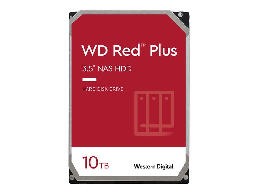WD Red Plus 10TB 3.5" 7,200rpm SATA-600