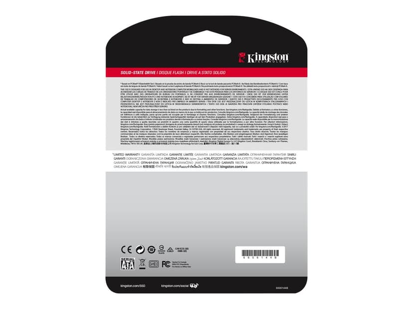 Kingston SSDNow A400 SSD-levy 960GB 2.5" Serial ATA-600