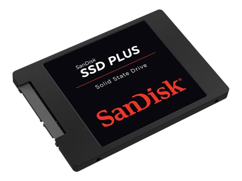 SanDisk PLUS SSD-levy 480GB 2.5" Serial ATA-600