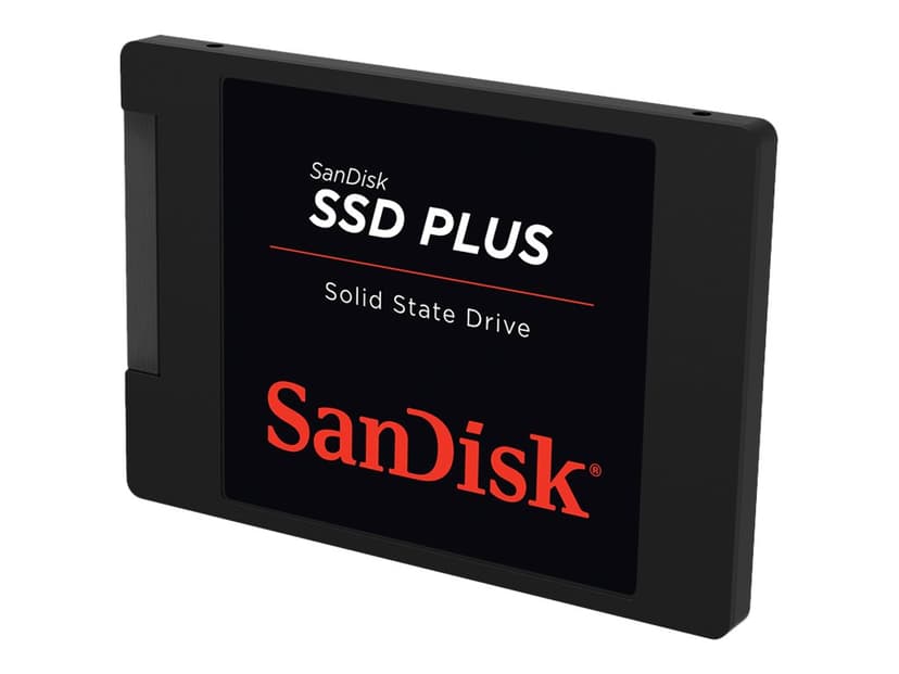 SanDisk PLUS SSD-levy 480GB 2.5" Serial ATA-600