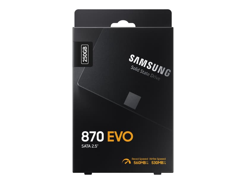 Samsung 870 EVO 250GB SSD 2.5" SATA 6.0 Gbit/s